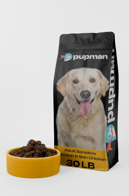 Pupman Sensitive Stomach & Skin Chicken Recipe Dry Dog Food